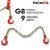 Крепежная цепь 9 х27 2 м. с  крюками 3,15/12,6 т.