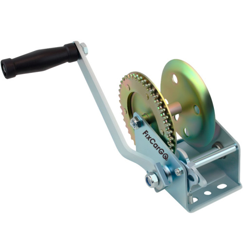 Лебёдка ручная барабанная, 0,45 т. под текстильную ленту Лебёдка ручная барабанная, 0,45 т. под текстильную ленту